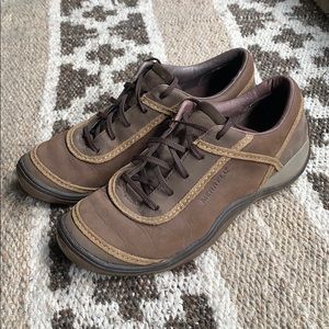 Merrill Brown Leather Shoes